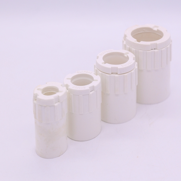 คอนเนคเตอร์ PVC สีขาว 16มิล 20มิล 25มิล 32มิล (จำนวน 100 ตัว) 16MM 20MM 25MM 32MM