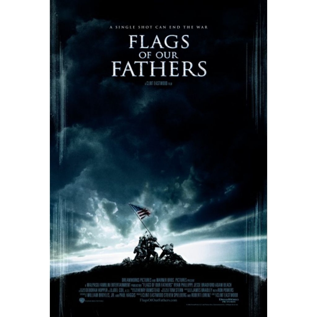 Blu-ray+DVD ปก+สกรีนแผ่น Flags Of Our Fathers (2006) สมรภูมิศักดิ์ศรี ปฐพีวีรบุรุษ