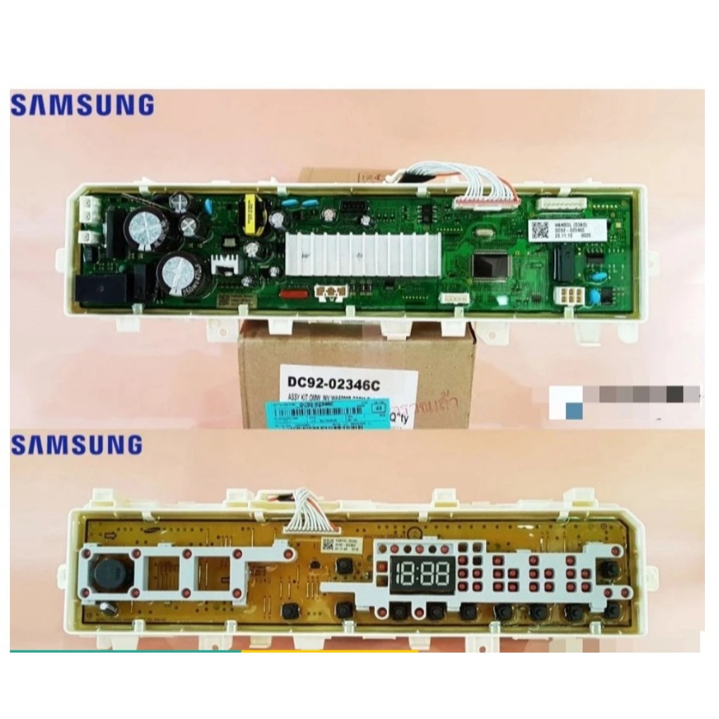 เมนบอร์ด/ดิสเพลย์เครื่องซักผ้าซัมซุง/DC92-02346C/รุ่น WA12R5260BG/ST :WA13R5260BG/STอะไหล่เเท้ศูนย์