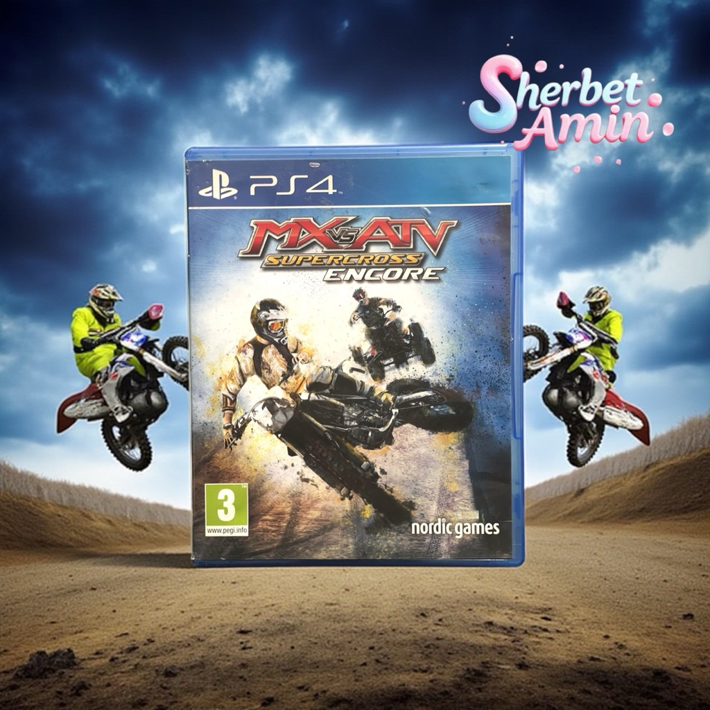 แผ่นเกม ps4 / MX VS ATV Supercross Encore