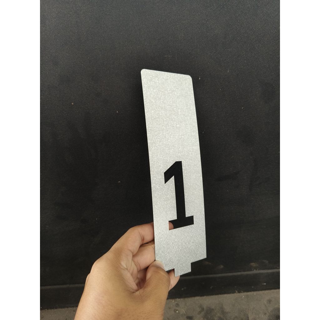 บล๊อคเหล็กพ่นสีแบบสอดเปลี่ยนสลับเลขได้ 0-9 - รูปที่ 3