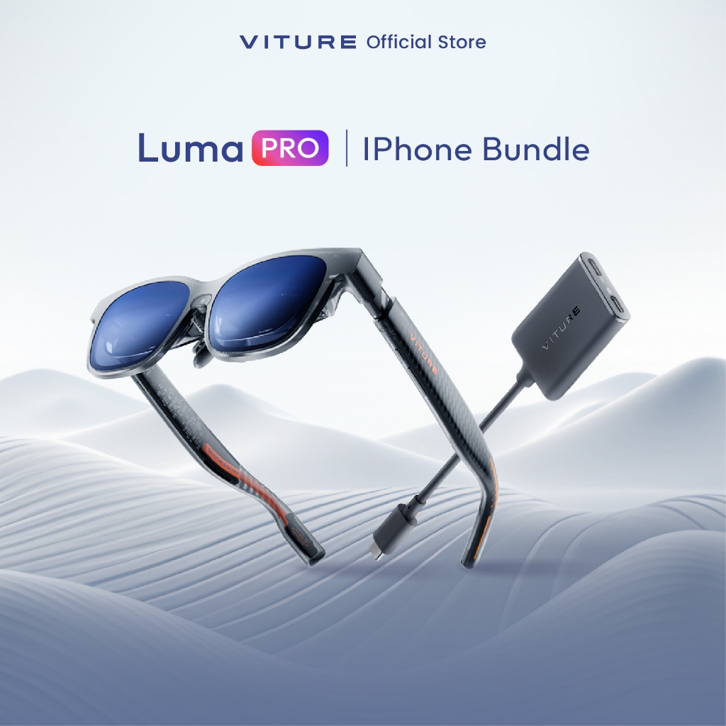 VITURE Luma Pro + USB-C Adapter Bundle- 3DoF with Spacewalker 3D รองรับ lPhone15/16,Nintendo