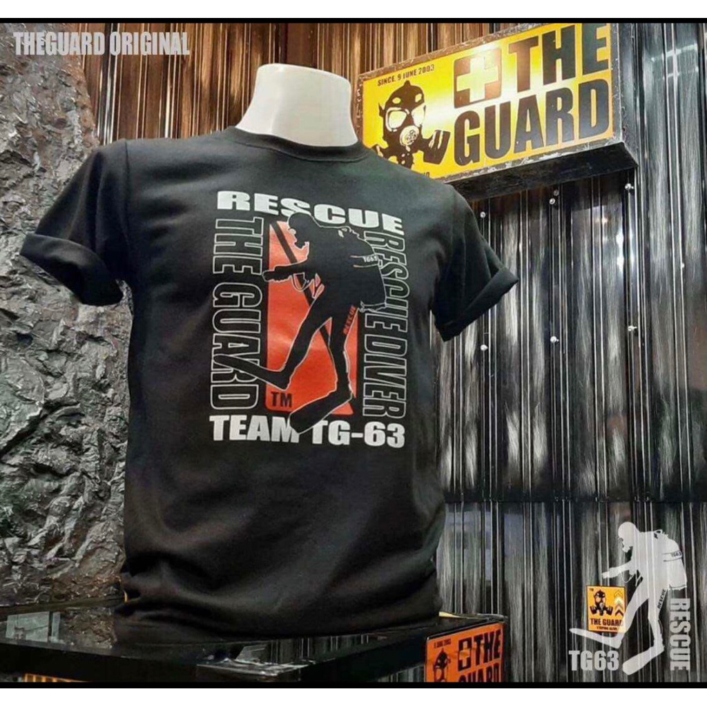 TG-63 เสื้อยืดคอกลมแขนสั้น ของแท้ % เสื้อยืดคุณภาพดี ผลิตจากวัสดุ COTTON % ต้องนี่เลยเสื้อยืดเดอะการ์ด จัดเลย !!!