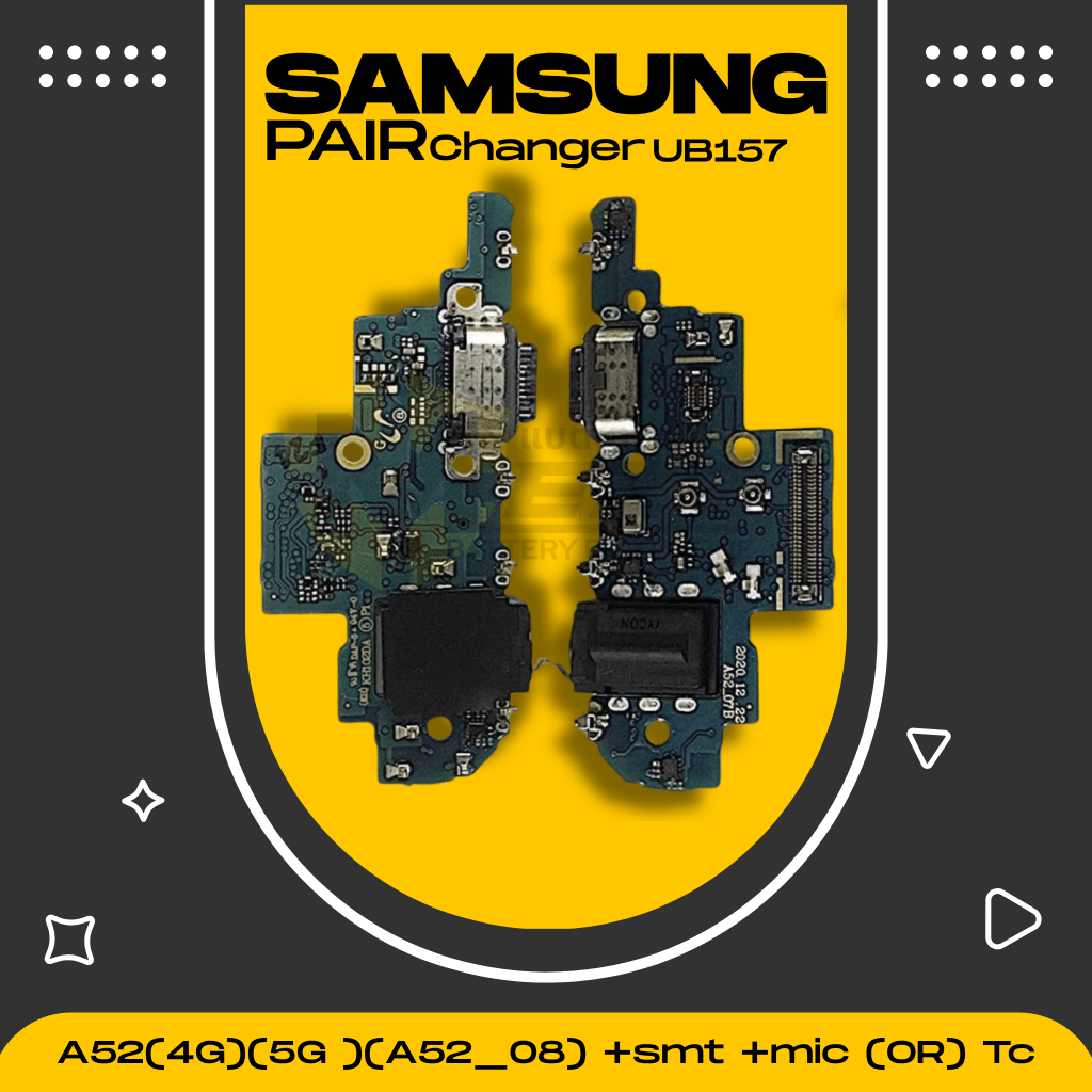 Pair Charge เเพรชาร์ต สำหรับ ซัมซุง SAMSUNG  A52(4G)(5G)(A52_08) (+smt.+mic)(OR)Tc