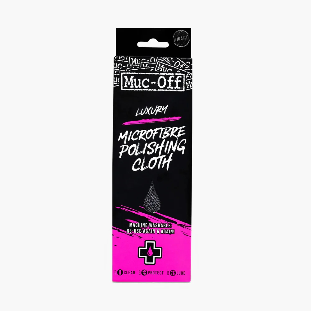 Muc-Off Luxury Microfibre Polishing Cloth ผ้าไมโครไฟเบอร์เกรดพรีเมียม