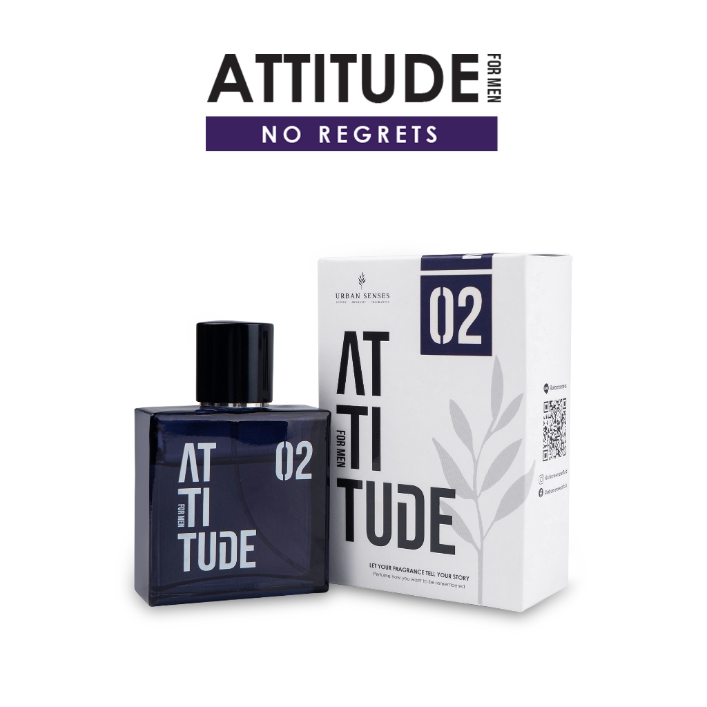น้ำหอม น้ำหอมผู้ชาย Urban Senses Attitude For Men Perfume Collection - 02 No Regrets