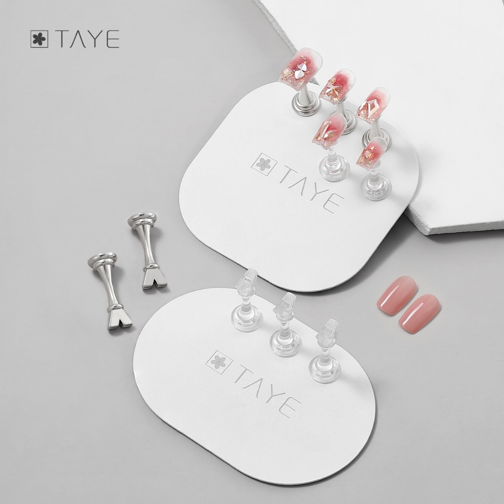 ขาตั้งเพ้นท์เล็บแม่เหล็ก รุ่นพรีเมียม TAYE Magnet Nail Stand Setไซน์ใหม่ล่าสุด