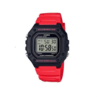 Casio นาฬิกาข้อมือผู้ชาย W-218H-4BVDF Men's Watch Quartz