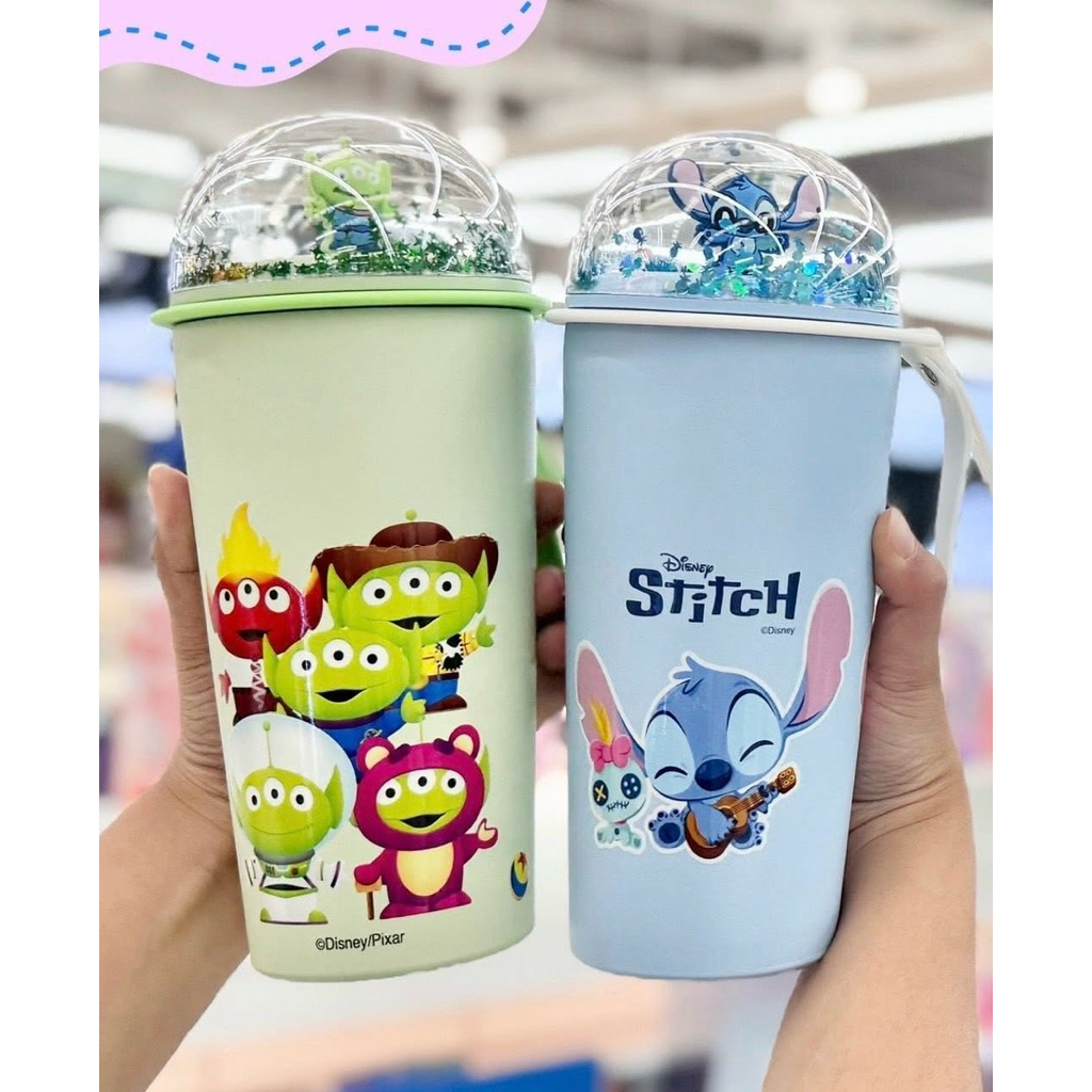 Lotus‘s x Disney Pixar แก้วน้ำสเตนเลส ฝาโดม Magic Vibes Tumbler สินค้าลิขสิทธ์แท้ 2025