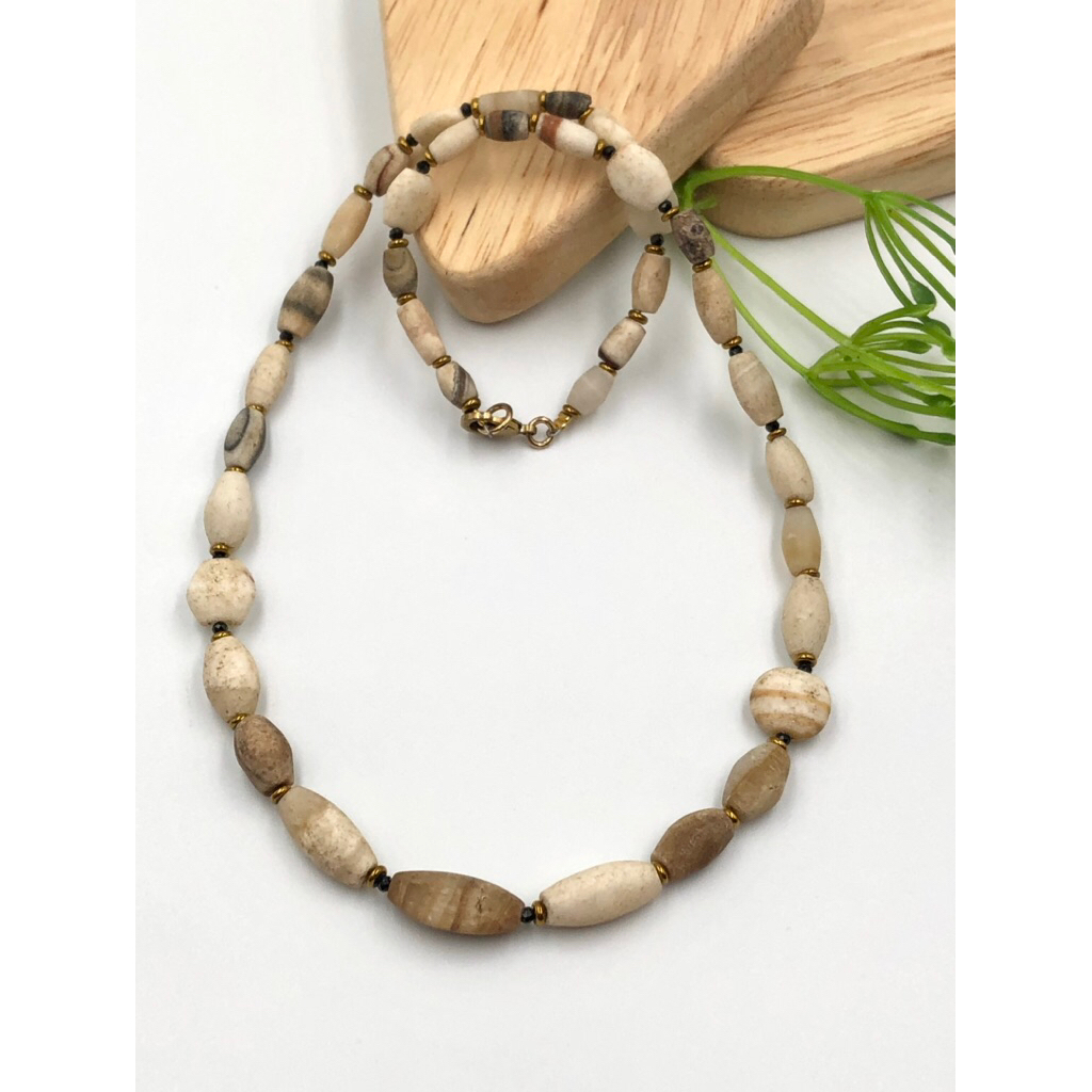 Dzi Old Beads Antique Spiritual Himalayan Tibetan Nepalese Amulet Agate Jewelry