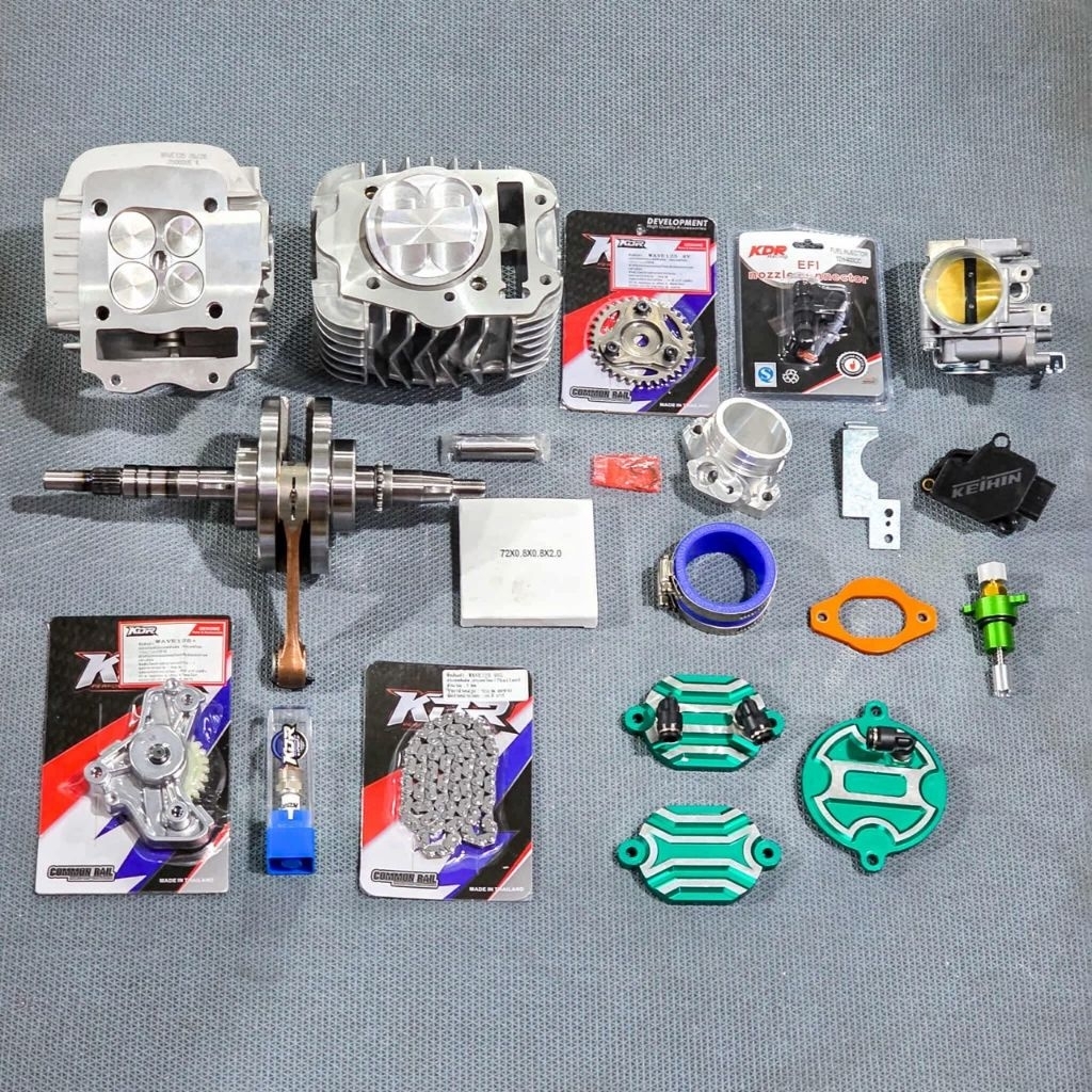 ชุดwave125 ซิ่งๆKDR ลูก 72/74 ชัก7.5