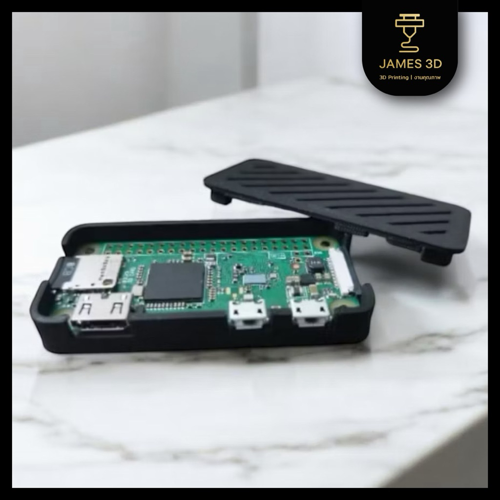 เคส Raspberry Pi Zero 2 W   housing with Rack พร้อมช่องระบายความร้อน