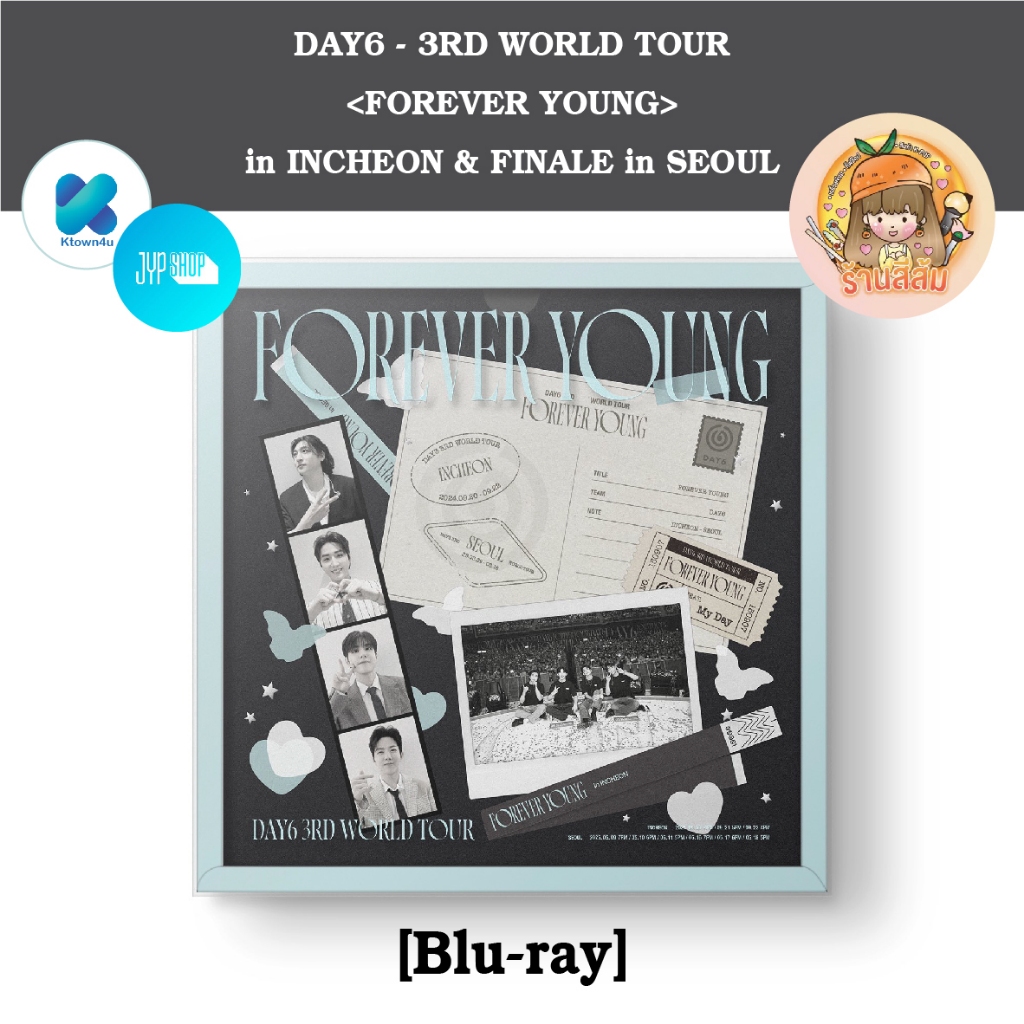 [PRE] DAY6 - 3RD WORLD TOUR <FOREVER YOUNG> in INCHEON & FINALE in SEOUL [Blu-ray]