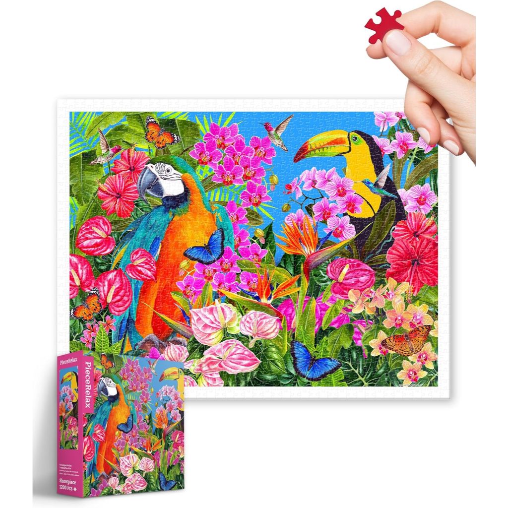 PINTOO: Veronique Oodian - Tropical Paradise (1200 Pieces) [Plastic Jigsaw Puzzle]