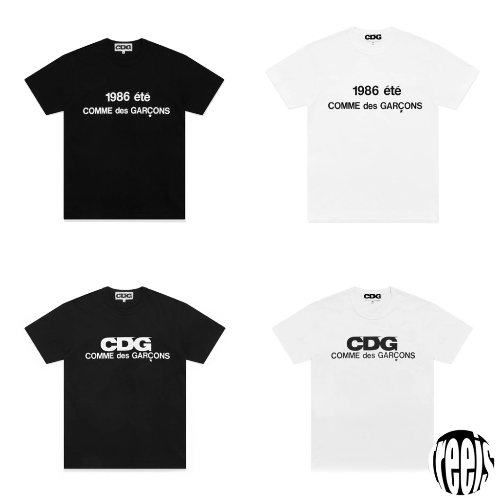 [ลด 20% ทักแชท] เสื้อยืด CDG comme des garcons T-Shirt (ของแท้พร้อมส่ง)