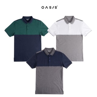 OASIS เสื้อโปโล โปโล ผู้ชาย แขนสั้น รุ่น MPSVC-1944 ดีไซน์ตั…