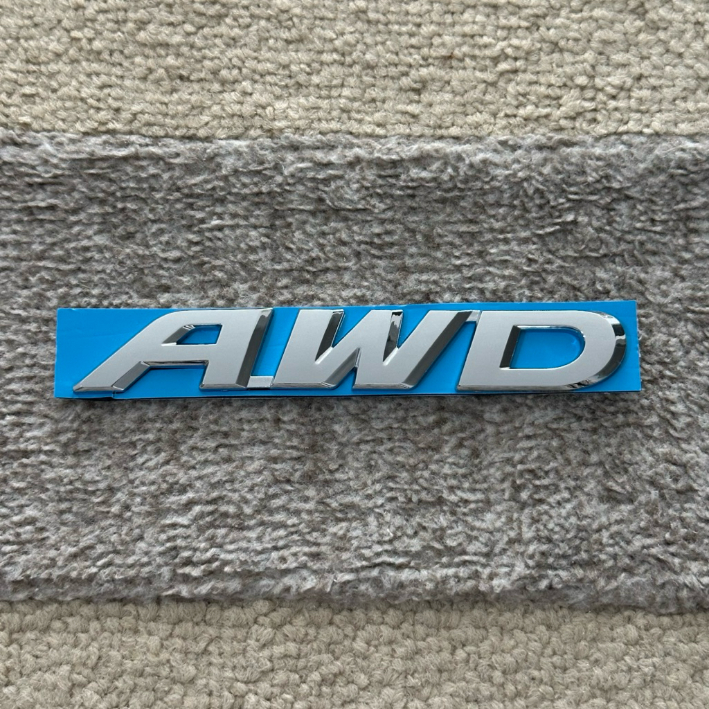 โลโก้ AWD CRV G5 2017-2022 ขนาด 15x2.5cm