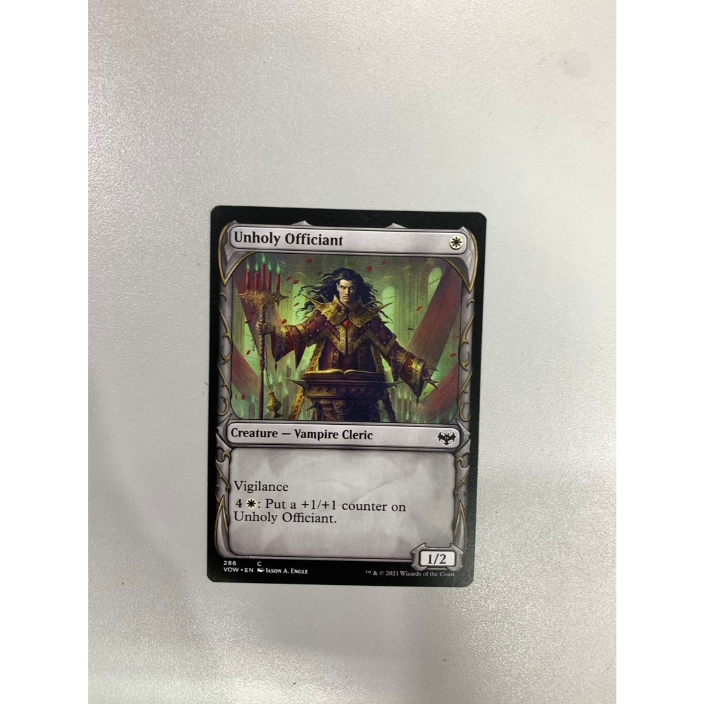 Innistrad : Crimson Vow Variants: Unholy Officiant (Showcase)