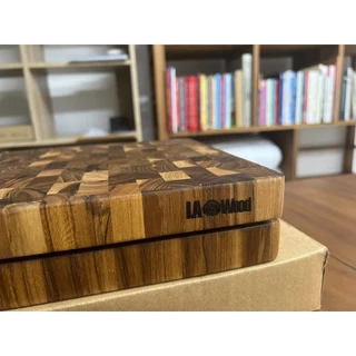 Lao wood เขียงไม้สักเกรดเอขนาด 2.8 x 24 x 38 ซม. รุ่นCB-08 และ 3.5x28x45 ซม.รุ่นCB-08L และ3x20x30 ซม.รุ่นCB-09SกับCB-08S