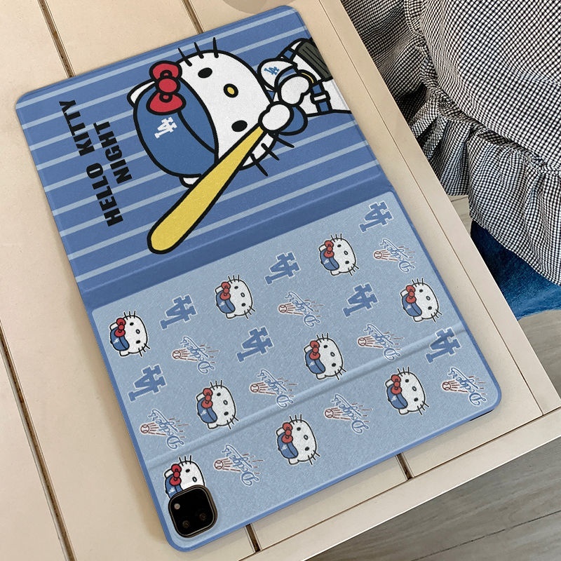 🚚พร้อมส่ง🚚เคสแท็บเล็ต Samsung สำหรับ Tab A9+ S10+ S9 FE+ S10 FE Hellokitty S8 S7+ มีที่ใส่ปากกา A8+ - รูปที่ 7