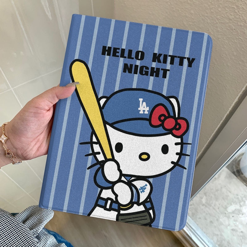 🚚พร้อมส่ง🚚เคสแท็บเล็ต Samsung สำหรับ Tab A9+ S10+ S9 FE+ S10 FE Hellokitty S8 S7+ มีที่ใส่ปากกา A8+ - รูปที่ 4