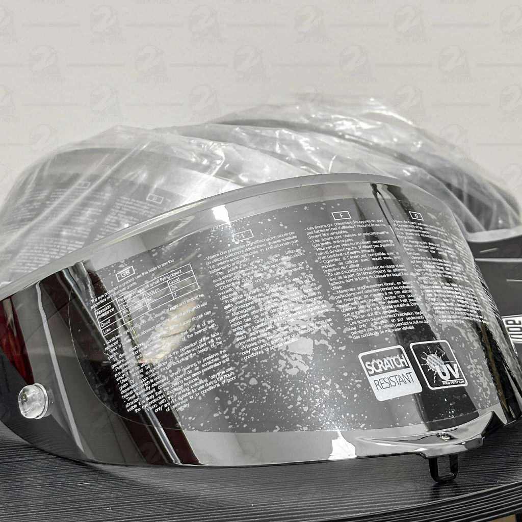 ชิวปรอทเงินหมวกกันน็อค Agv Pista และ Corsa ( ของเทียบ ) ของใหม่มือหนึ่ง gp gpr gprr ใส่ได้หมด