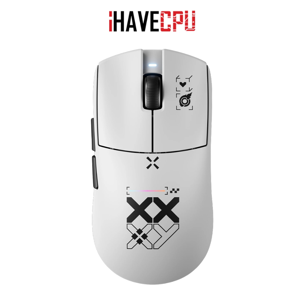 iHAVECPU MOUSE (เมาส์) LOGA xHITSCANxPRINTSTREAM : HYPERLIGHT GAMING MOUSE