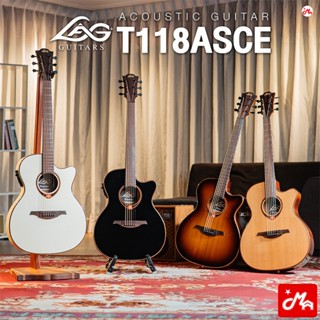 Lag Guitar T118ASCE กีตาร์โปร่งไฟฟ้า Acoustic Guitar รับประก…