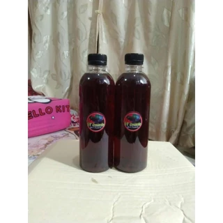 น้ำหมักใบหูกวางผสมสีเสียด(500ml)