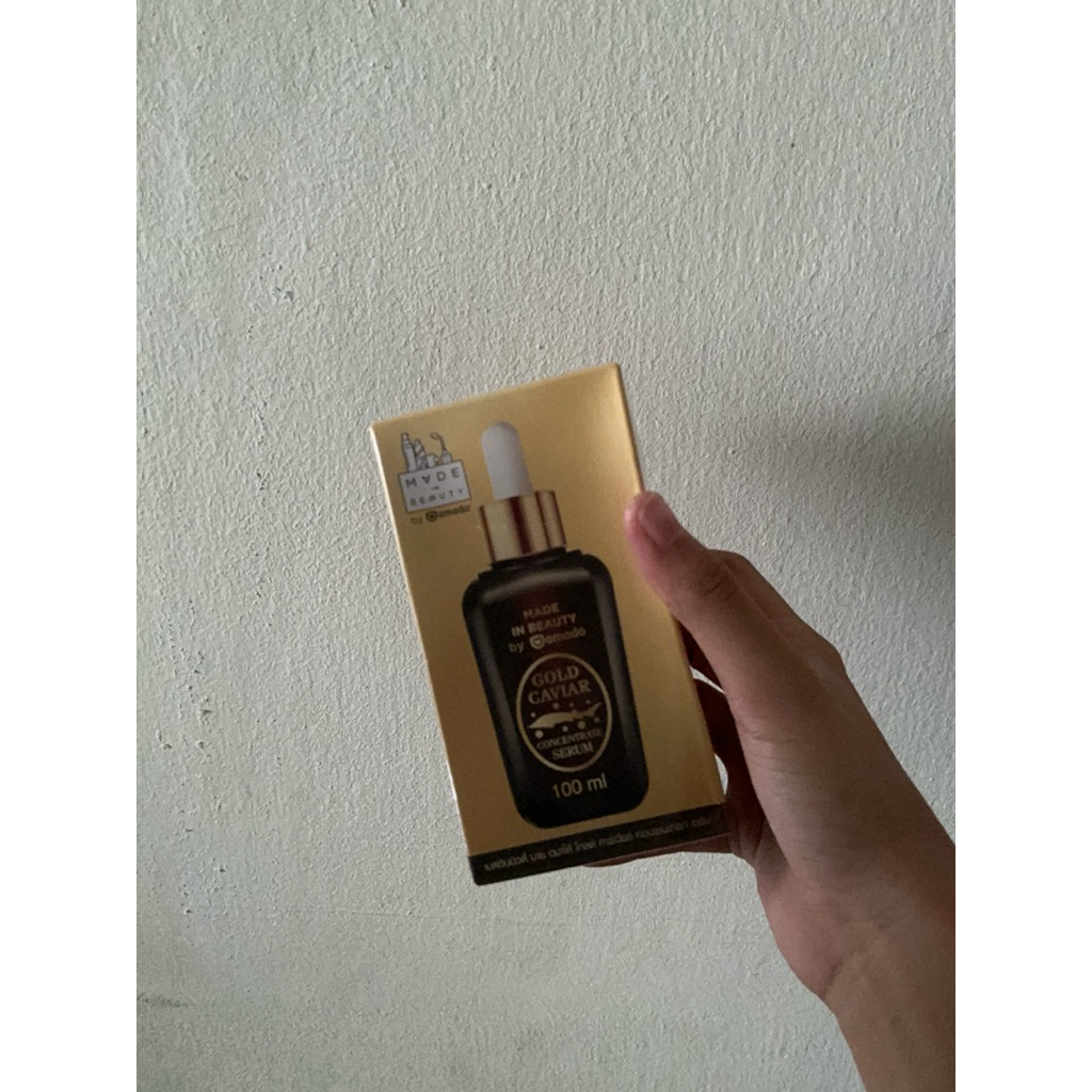amado gold caviar serum / premium 24k gold serum ของเเท้ซื้อตรงจากบริษัท
