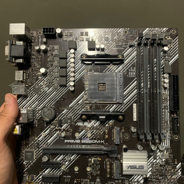 เมนบอร์ด ASUS PRIME B550M | ของแท้ มือสองสภาพดี | มีประกันศูนย์ ASUS ไทย