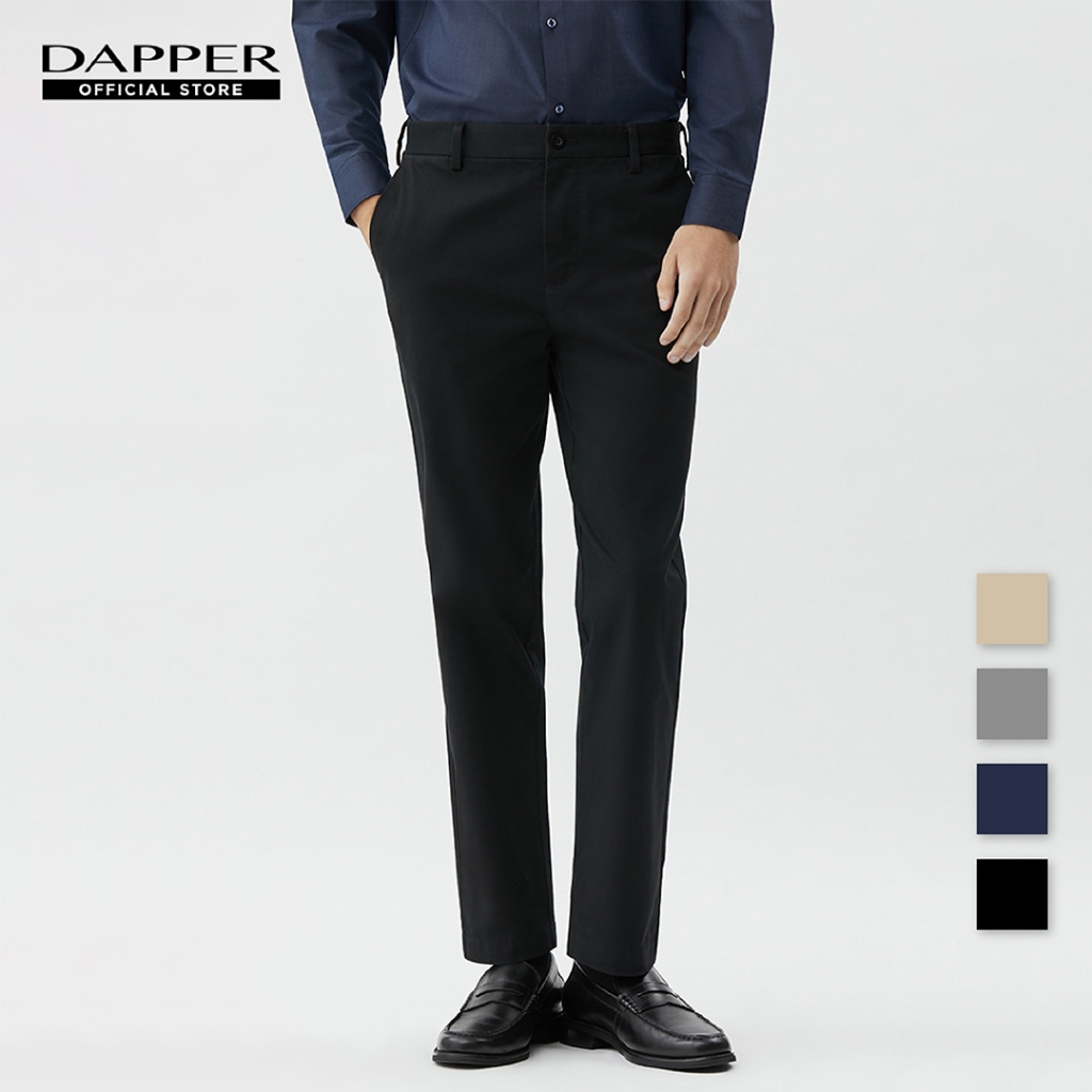 DAPPER กางเกงชิโน่ Comfort-Fit Chino Pants มี 4 สี (TC6/696SP)