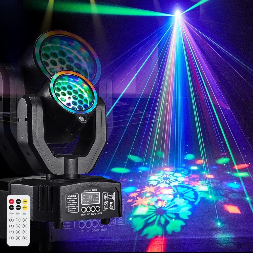 Mini 30W Beam รูปแบบ Moving Strobe Effect Stage Light สําหรับ DJ Disco Party คริสต์มาส