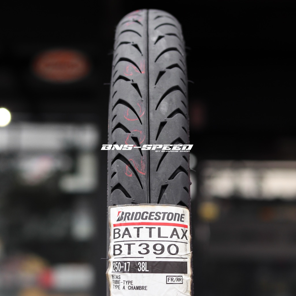 ยาง Bridgestone Battlax BT-390 (250-17) ญี่ปุ่นผลิตปี 25 *ราคาต่อเส้น*