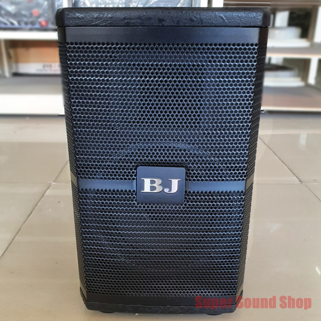 ตู้ลำโพง 6 นิ้ว ตู้ลำโพงพร้อมดอก 6นิ้ว + แหลม ทรง RCF ยี่ห้อ BJ รุ่น M-6V ตู้ลำโพงสำเร็จ rcf