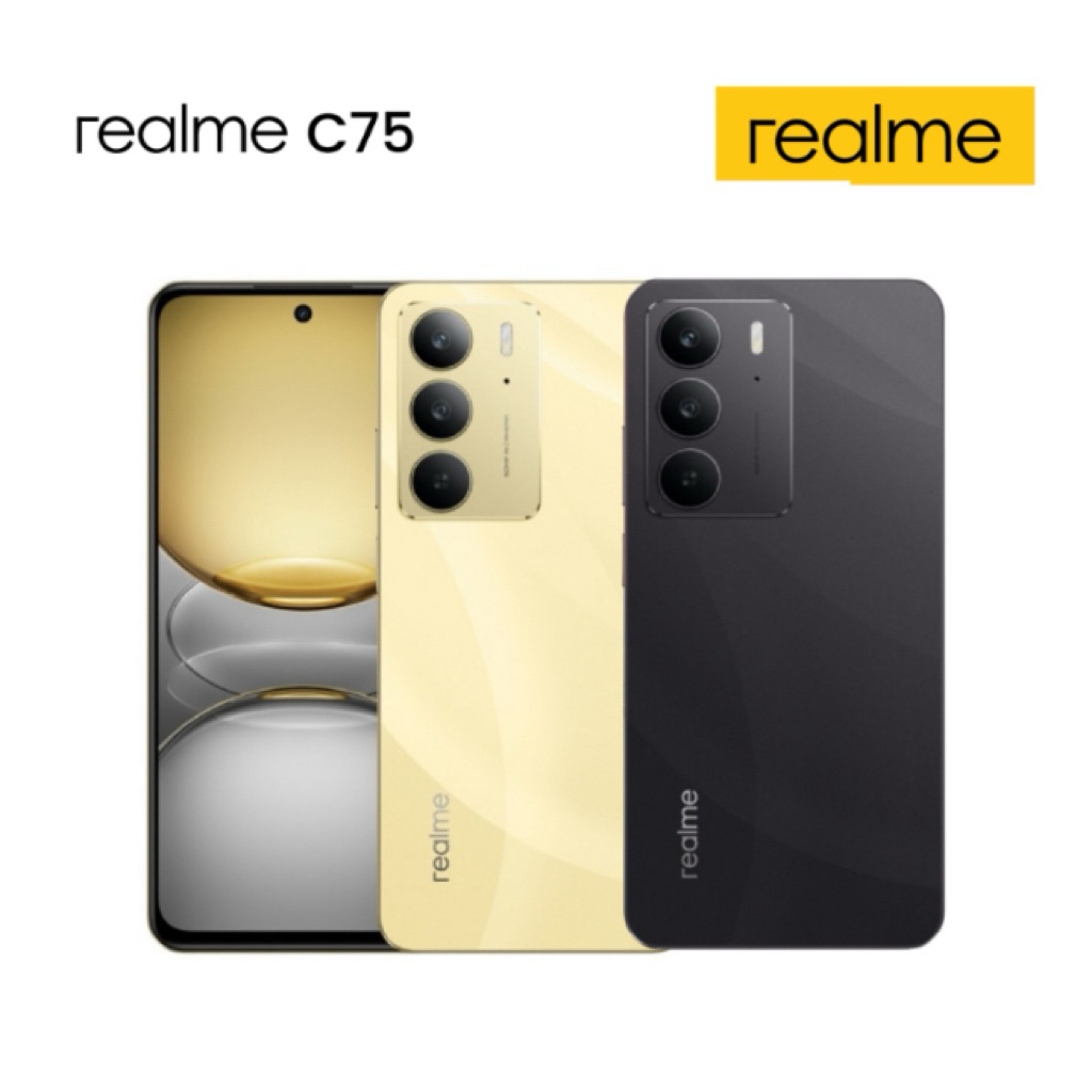 Realme C75 RAM8GB/ROM128/256GB เครื่องแท้ใหม่ศูนย์ เคลียร์สต๊อก สินค้าพร้อมจัดส่ง