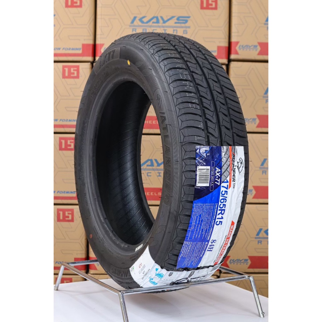 ยางขอบ15 175 65R15  ATLANDER รุ่น AX77 ยางไทย