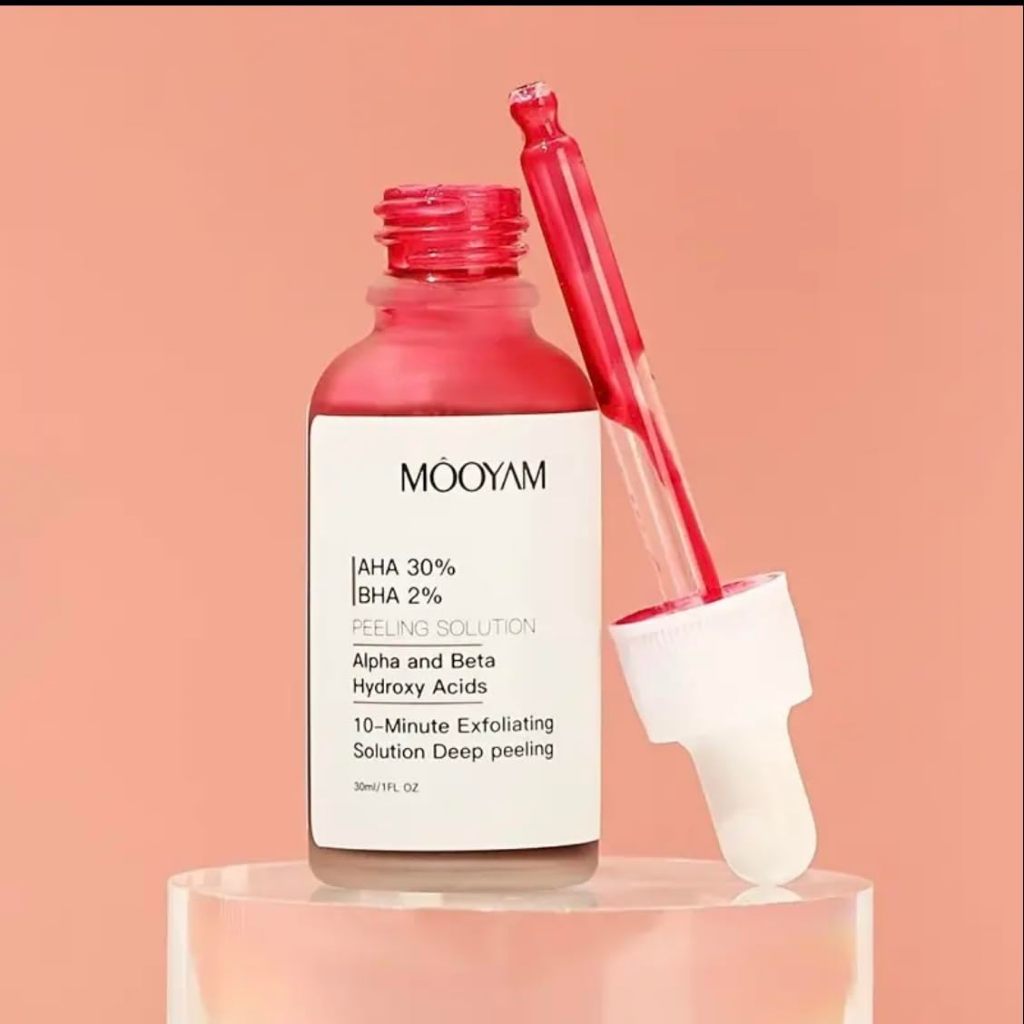 Skin Renewing Power Scrub: AHA 30% + BHA 2% with Glycolic Acid MOOYAM - 30 มล.