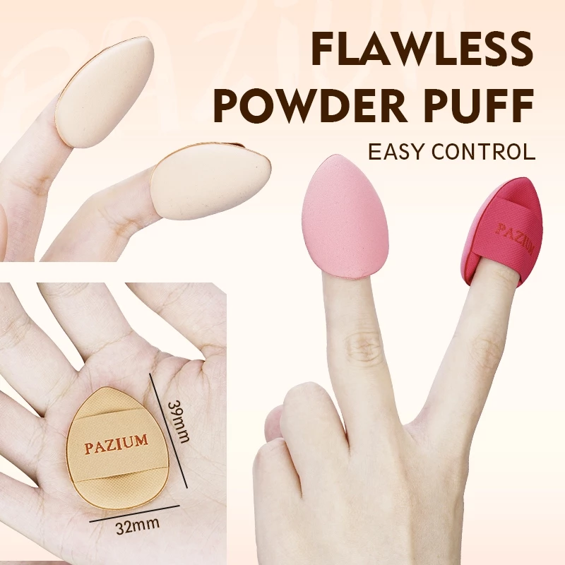 PAZIUM พัฟแต่งหน้า ทรงหยดน้ำ มินิพกพา ไม่ระคายผิว thumbnail 6
