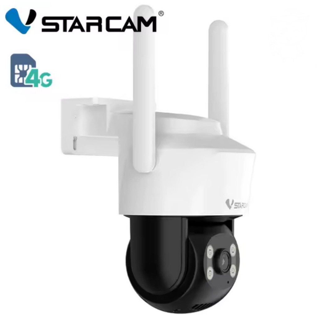 Vstarcam กล้องวงจรปิดกล้องใช้ภายนอกแบบใส่ซิมการ์ด รุ่นCG622 ภาพคมชัด3ล้านพิกเซล (รองรับซิม4Gทุกเครือข่าย)