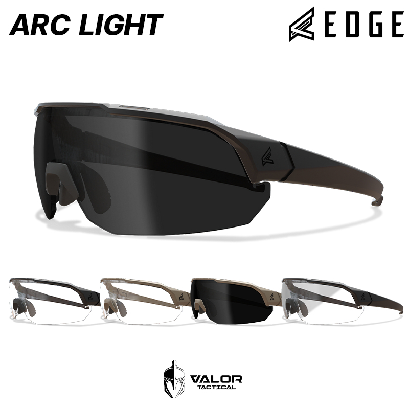 Edge Eyewear - Arc Light Safety Glasses with Vapor Shield แว่นตาทหาร ANSI Z87.1+ แว่นนิรภัย กันแดด ป