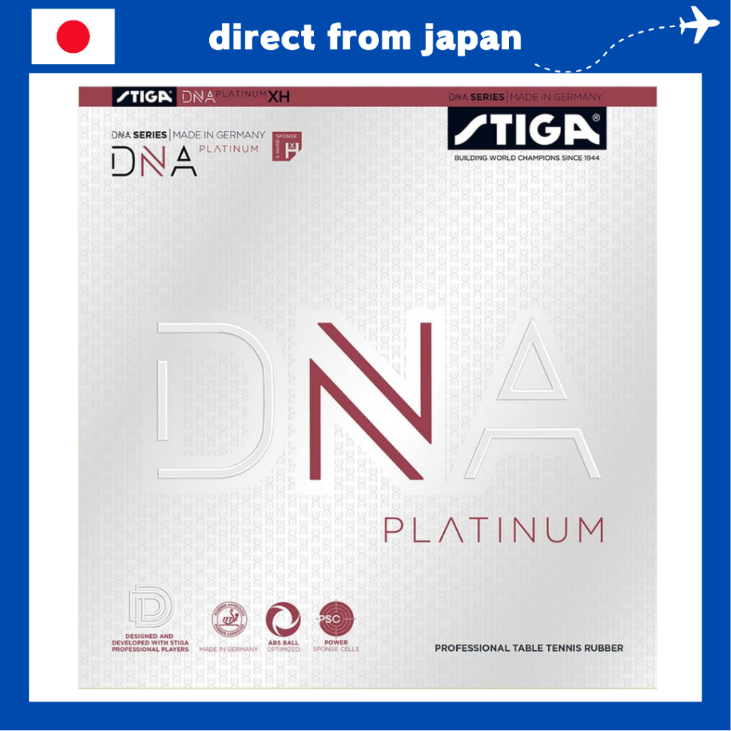 STIGA DNA Platinum XH Table Tennis Rubber, Tension Back Soft