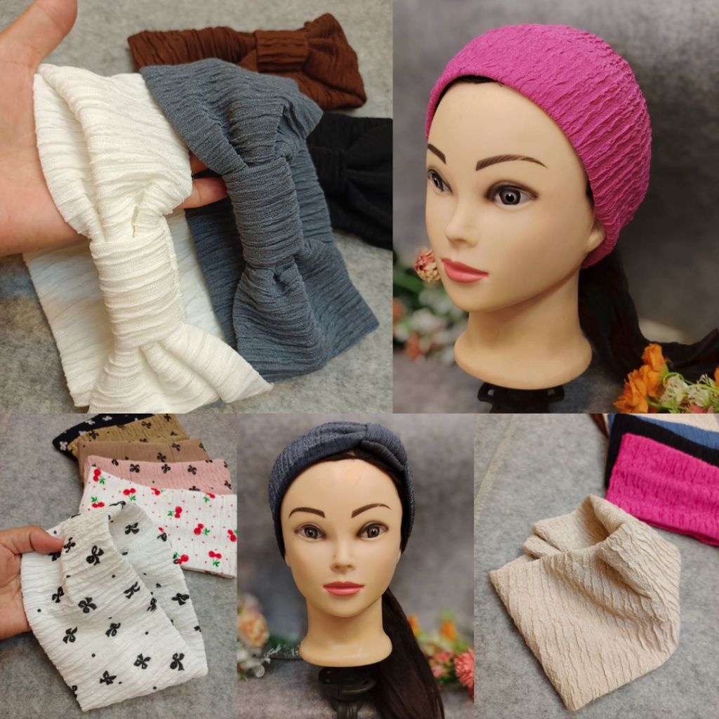 [[[ คละแบบ คละสี ]]] ผ้าคาดผม ผ้ายืดคาดผม ผ้าเก็บผม