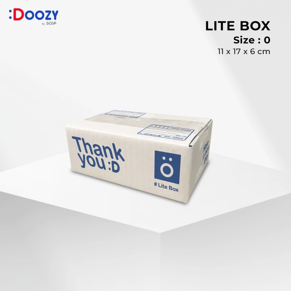 กล่องไปรษณีย์  Lite Box  ขนาด 0