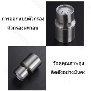 แขนต่อก๊อกน้ำโรบอท หมุนอิสระ 1080 องศา ทองเหลืองแท้ กันน้ำกระเด็น ล้างหน้าบ้วนปากสะดวกมาก