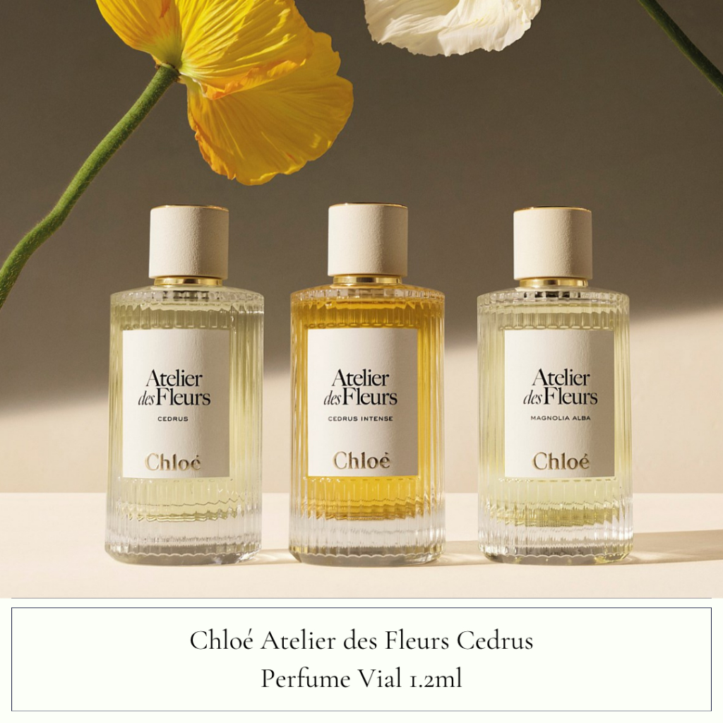 Chloe Atelier des Fleurs Perfume Vial 1.5ml Cedrus and Magnolia Alba
