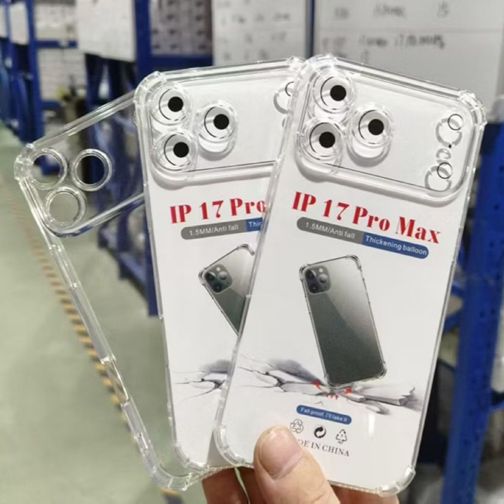 สําหรับ iPhone 17 Pro Max 17 Air เคสกันกระแทก เคส ใส ไอโฟน Ipl5 Ipl5pro Ipl5plus Ipl5promax Ipl6 Ipl