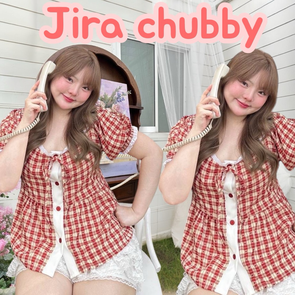 📍ส่งด่วน🛵(JR)เสื้อคอวีฉลุลายดอกไม้ น่ารักๆ แต่งอกด้วย น่ารักมาก ใส่เที่ยว ทำงานได้หมดค่ะ สาวอวบไซด์ใหญ่