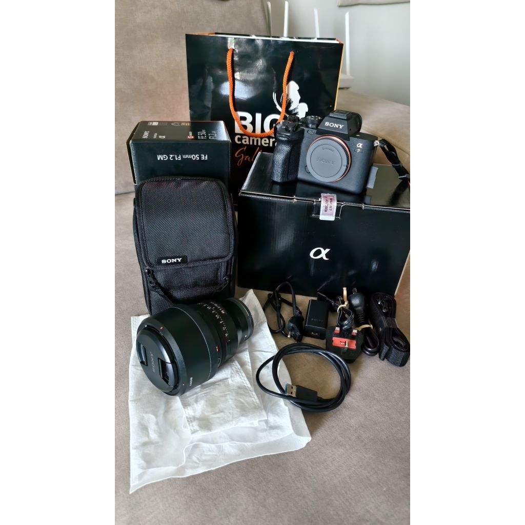 Sony A7IV A7mark4 A7M4 + เลนส์ Sony 50mm f1.2 gm