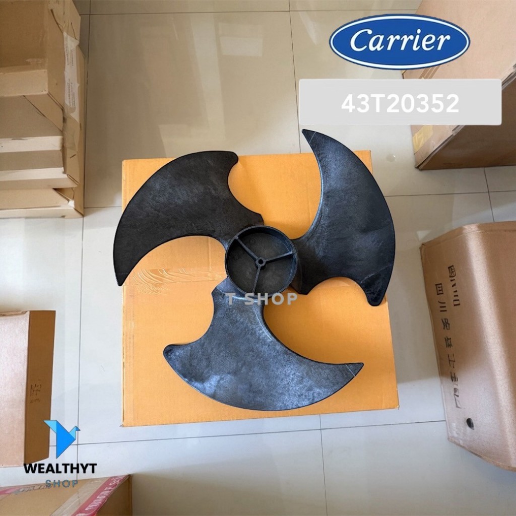 43T20352 ใบพัดลมแอร์ Carrier ใบพัดลมคอยล์ร้อน แอร์แคเรียร์ ของแท้เบิกศูนย์ (20" หมุนขวา)